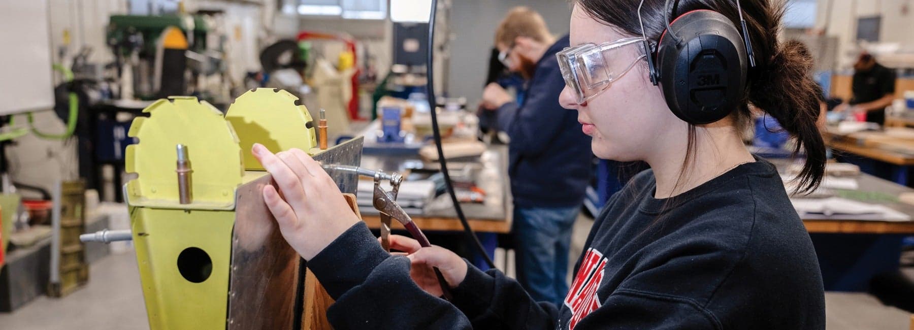 Programa Aircraft Structural Repair Technician de Canadore College